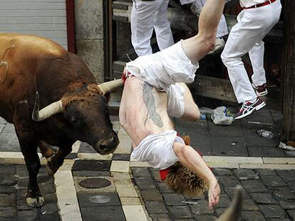 Primeira corrida de touros da Festa de São Firmino 2015