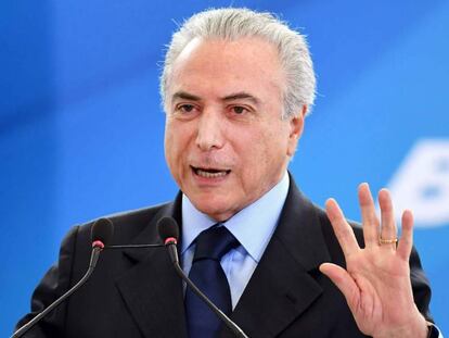 O presidente Michel Temer.