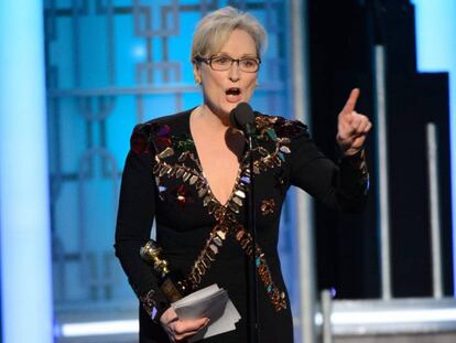 Um trecho do discurso de Meryl Streep.