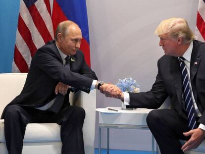 G20: Em primeiro face a face, Trump pressiona Putin sobre interferência russa nas eleições dos EUA
