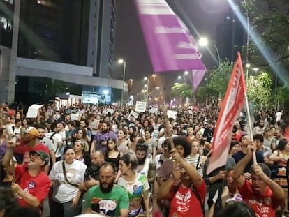 Manifestação em São Paulo faz percurso do Largo da Batata até Av. Paulista.