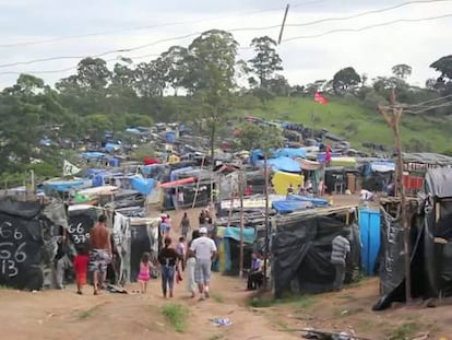 Acampamento Nova Palestina.