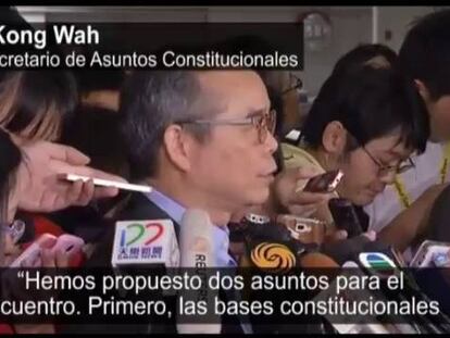 Debate entre Governo e estudantes de Hong Kong termina sem avanços