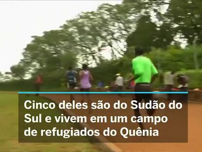 Os refugiados também competem na Olimpíada do Rio