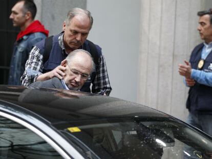 La detenció de Rodrigo Rato.