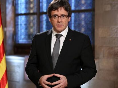 El discurs de Carles Puigdemont.