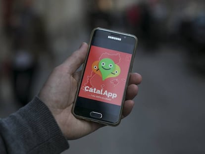 Beth Rodergas protagonitza l'espot de CatalApp.