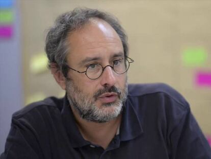 El candidat de la CUP, Antonio Baños.