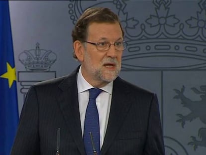 Intervenció de Mariano Rajoy.