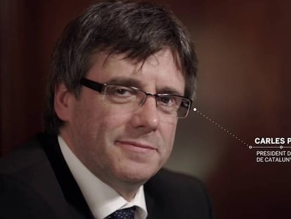 Entrevista al president de la Generalitat, Carles Puigdemont.