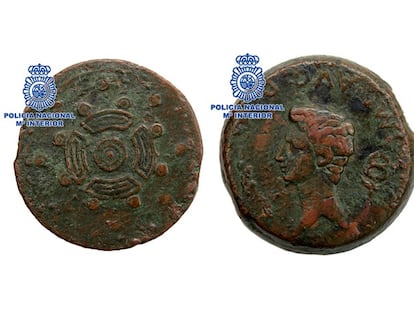 Recuperada una importante muestra de monedas robada a un coleccionista