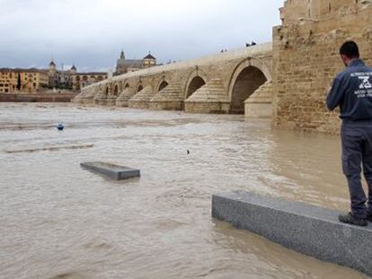 La crecida del Guadalquivir vuelve a causar desalojos en Córdoba y Jaén