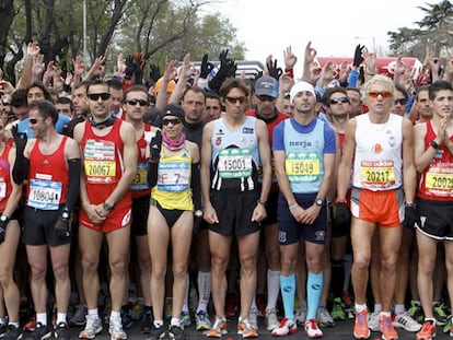 El maratón de Madrid envía un abrazo a las víctimas de Boston
