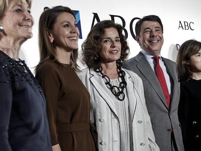 Aguirre, Cospedal, Botella, González, Santamaría y Cifuentes