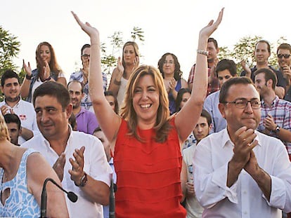 Susana Díaz se proclama candidata
única a las primarias del PSOE