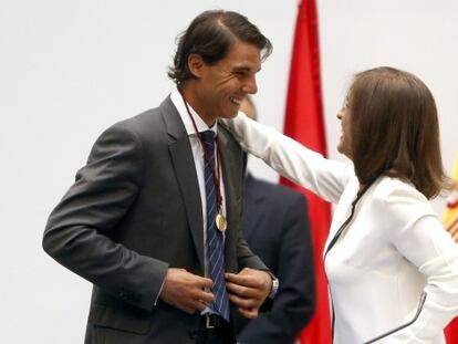 Rafa Nadal, hijo adoptivo de Madrid.