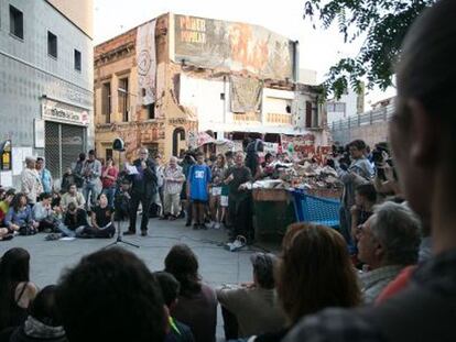 Assemblea de veïns de Can Vies.