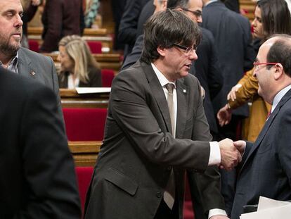Puigdemont quiere dejar Cataluña “a las puertas de ser república”