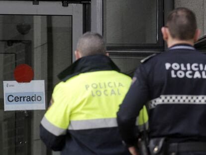 Seis técnicos detenidos en el registro policial del Ayuntamiento de Getafe