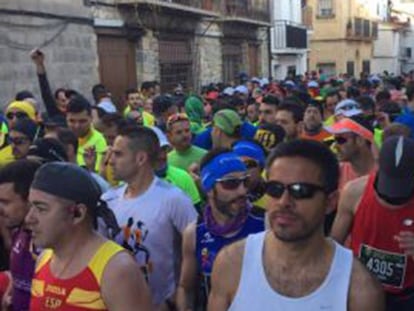 Participantes en la carrera.