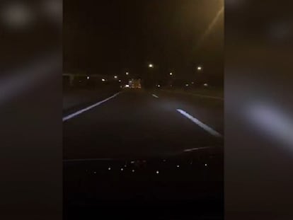 Vídeo del Periscope del detenido.