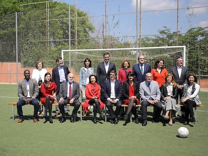 Presentación de la candidatura del PSOE a las elecciones.