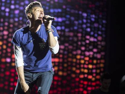 Coldplay inició en Buenos Aires su última gira.