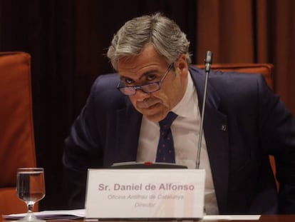 Daniel de Alfonso, director de la Oficina Antifraude de Cataluña.