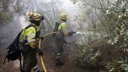 Un incendio en Benitatxell y Xàbia obliga a desalojar a 1.000 personas