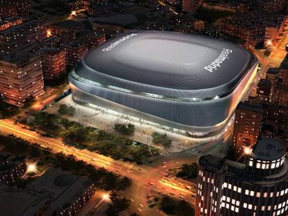 El nuevo estadio tendrá una cubierta retráctil. AYUNTAMIENTO DE MADRID