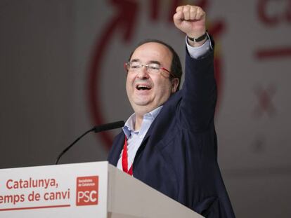 Miquel Iceta, al Congrés , este sábado.