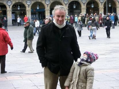 Fernando Blanco y su hija Nadia.