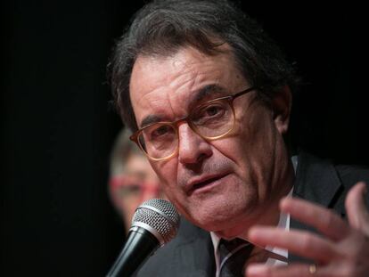 El expresidente de la Generalitat Artur Mas.