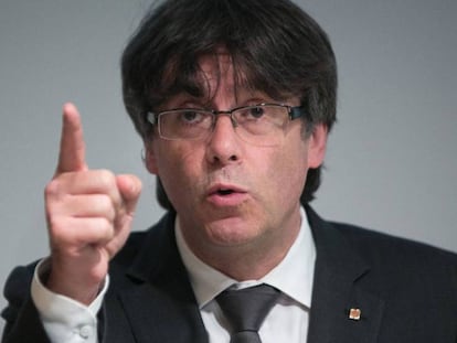 Carles Puigdemont, en imagen de archivo.