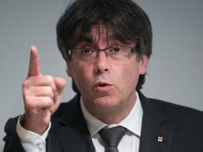 Carles Puigdemont, en imagen de archivo.