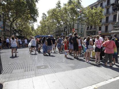 Imagen de Las Ramblas.