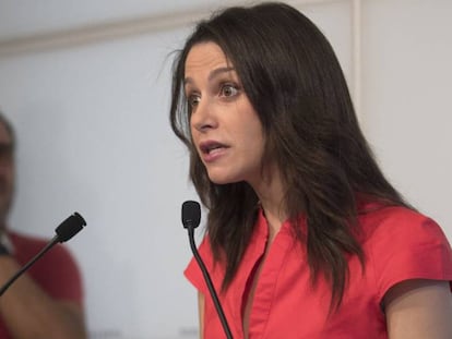 La líder de Ciutadans en Cataluña, Inés Arrimadas, en una fotografía de archivo.