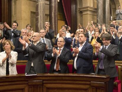 FOTO: El pleno del Parlament del pasado jueves. / VÍDEO: Qué ha pasado en las últimas horas.