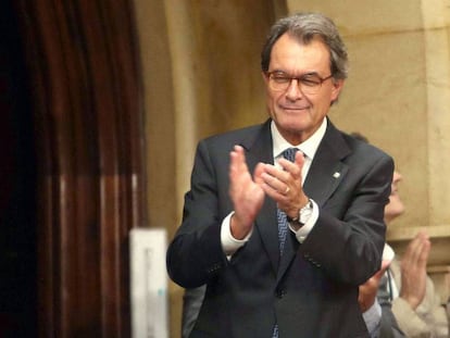 El expresidente de la Generalitat, Artur Mas, en una imagen de archivo.