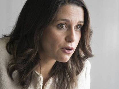 Inés Arrimadas, líder de Ciudadanos en Cataluña.