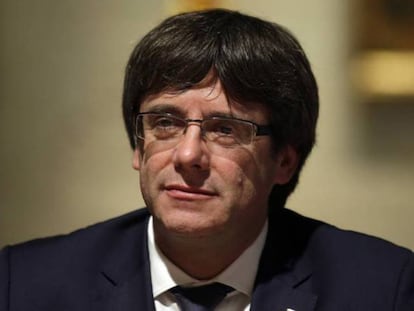 El presidente de la Generalitat, Carles Puigdemont.