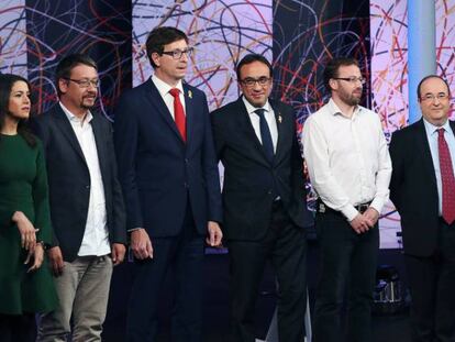 Foto: Debate electoral con los candidatos a las Elecciones Catalanas Vídeo: Actos de campaña