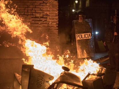 Noche de cólera en Lavapiés