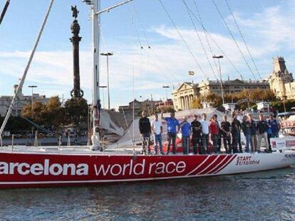 Imagen de archivo de la Barcelona World Race.