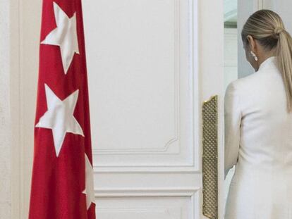 Cristina Cifuentes, el día que dimitió.