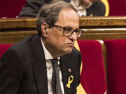 Quim Torra, nuevo presidente de la Generalitat.