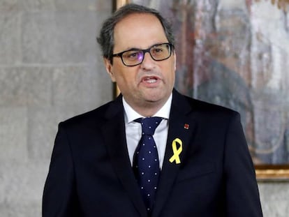 Quim Torra y el nuevo Gobierno de Cataluña, últimas noticias en directo
