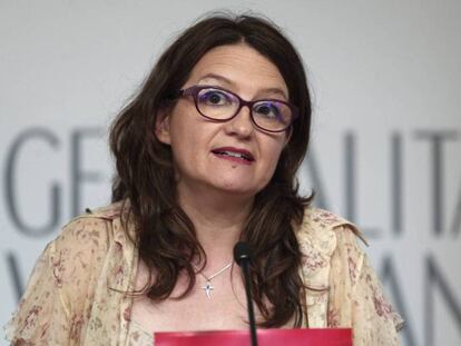 La vicepresidenta del Gobierno valenciano, Mónica Oltra.