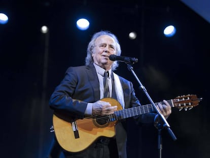 Concierto de Joan Manuel Serrat en las Noches del Botánico. En vídeo, imágenes del concierto de este martes en 'Las Noches del Botánico' en Madrid.