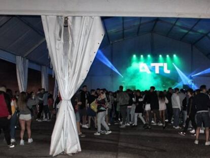 Multitudinaria pelea en la carpa juvenil en Arganda del Rey.